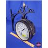 Image 2 : HOME DÉCOR : "Grand Central Terminal" Double Sided Wall Clock (SEE PICS!)