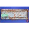 Image 1 : Vintage GMC Tailgate w/1965 Sask License Plate (Tailgate Measures : 19-1/2"H x 51"W) (SEE PICS!)