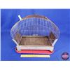 Image 1 : Roller King Bird Cage (14"H x 20"W x 9"D) (Note: Missing One Foot) (SEE PICS!)