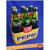 Image 1 : Pepsi Cardboard Carrier & Teem Bottles (6) (SEE PICS!)