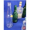 Image 2 : Collector Combo (11pcs) Incl: Liquor Bottles, Thailand Flask, Stein, Glass Elephant Dish, etc (SEE P