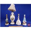 Image 1 : Electis "Victorian Motif" Lamps (4) (Tallest Measures : 22"H) (SEE PICS!)