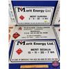 Image 2 : Energy/Gas Metal Signs (9) (Largest Measures : 29-1/2"L x 12"H) (SEE PICS!)