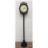 Image 1 : HOME DÉCOR : Free Standing Double Faced Clock (66"H x 11"Dia) (SEE PICS!)