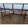 Image 1 : Glass Top Side Table & Sofa Table (Sofa Table Measures : 29"H x 50-1/2"W x 18-1/2"D) (SEE PICS!)