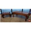 Image 1 : Wooden Elephant Head Coffe Table & Side Table (Coffee Tables Measures : 17-1/2"H x 38-182"W x 19-1/2