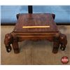 Image 2 : Wooden Elephant Head Coffe Table & Side Table (Coffee Tables Measures : 17-1/2"H x 38-182"W x 19-1/2