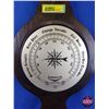 Image 3 : Barostar Wall Hanging Barometer/Thermometer (26"H x 8-1/2"W) (SEE PICS!)