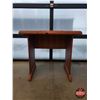 Image 2 : Wooden 2 Sided Desk (30-1/2"H x 32"W x 26-1/2"D) (SEE PICS!)