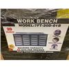 Image 2 : STEELMAN 20 DRAWER STAINLESS STEEL FRONT WORK BENCH-APPROX.7FT