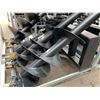 Image 2 : GREATBEAR 3PCS HYDRAULIC SKID STEER AUGER ATTACHMENT WITH 3 BITS