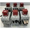 Image 2 : Lot of (6) Allen Bradley #100-C85*00 Series A Contactors 220V Coils