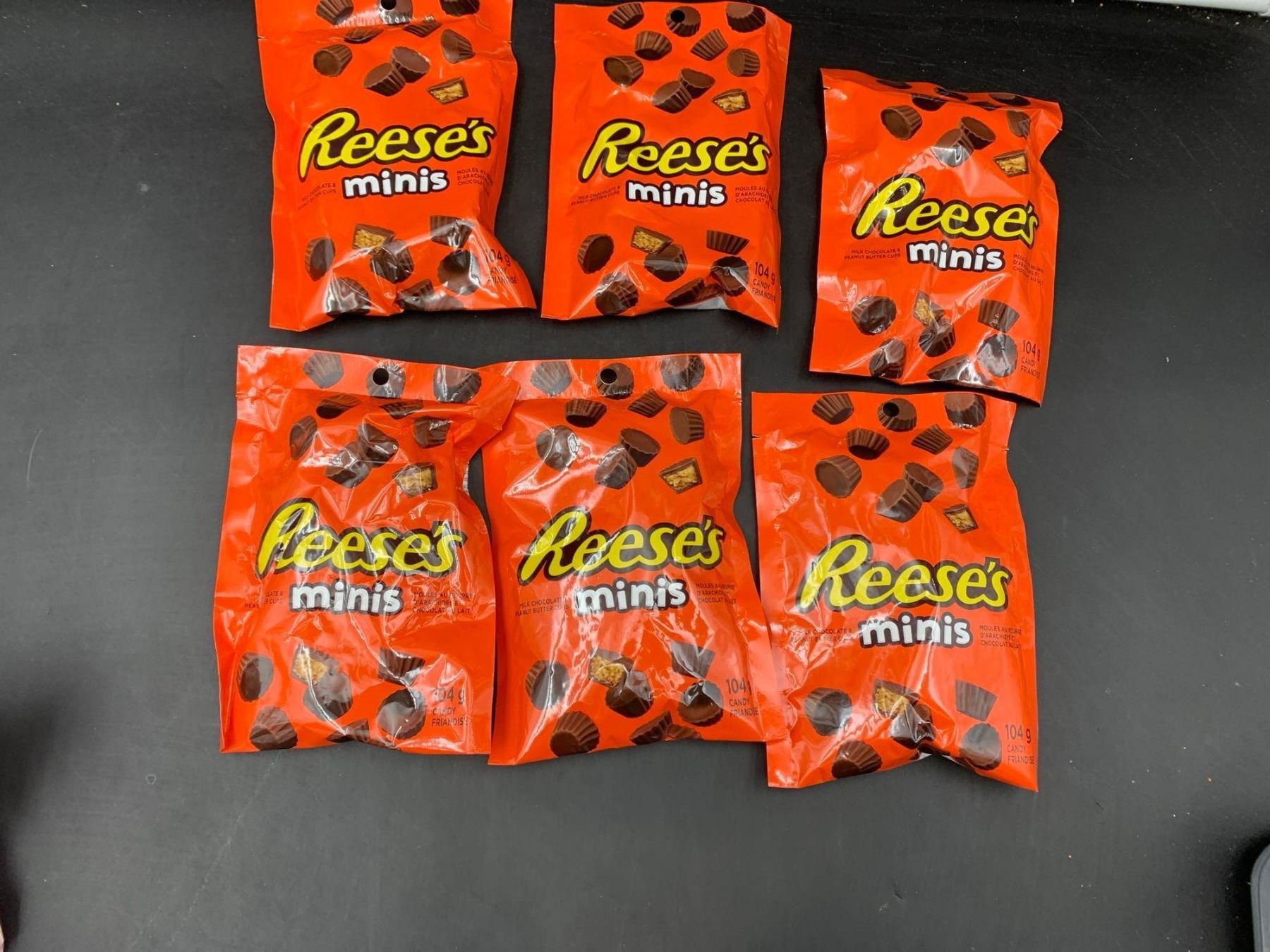 Reese's Mini Peanut Butter Cups (6 x 104g)