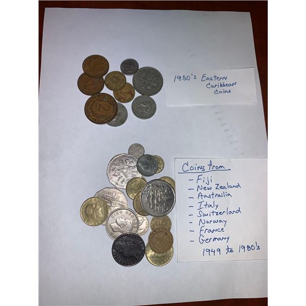 Estate coins - Lot of assorted World Coins as pictured