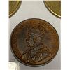 Image 2 : Estate Coins - 1917 King George V large Cent and lot of assorted tokens/coins