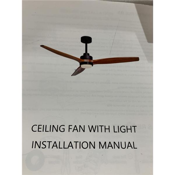 Ceiling Fan W/ Light