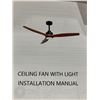 Image 1 : Ceiling Fan W/ Light
