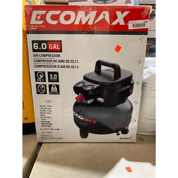Ecomax 6.0 Gal Air Compressor