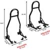 Image 1 : OKSTENCK Motorcycle Paddock Brackets Motorcycle Front Rear Combination Wheel with Rear Fork Shaft Li