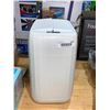 Image 1 : White motion activated garbage can