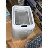 Image 4 : White motion activated garbage can