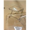 Image 3 : Computer Cart Mobile Standing Laptop Cart Smooth Keyboard Tray Computer Workstation for Home and Off