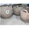 Image 2 : Lot of 3 Baskets by M Design