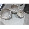 Image 4 : Lot of 3 Baskets by M Design