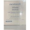 Image 2 : NestWell White Down Full Queen Comforter 300 Thread Count