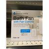Image 2 : DewStop Breeze Easy Bath Fan w/ Fan Control
