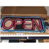 Image 1 : Light Up OPEN Sign