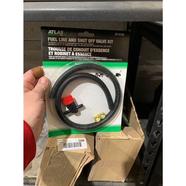 Atlas Fuel Line And Shut Off Valve Kit  Lot of 12