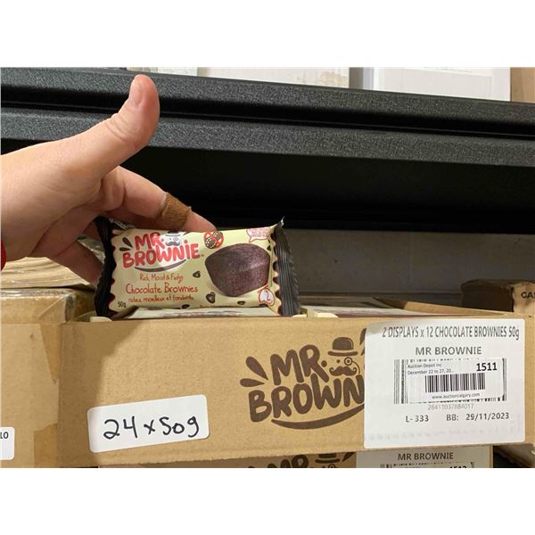 Mr.Brownie Chocolate Brownie 24 x 50g