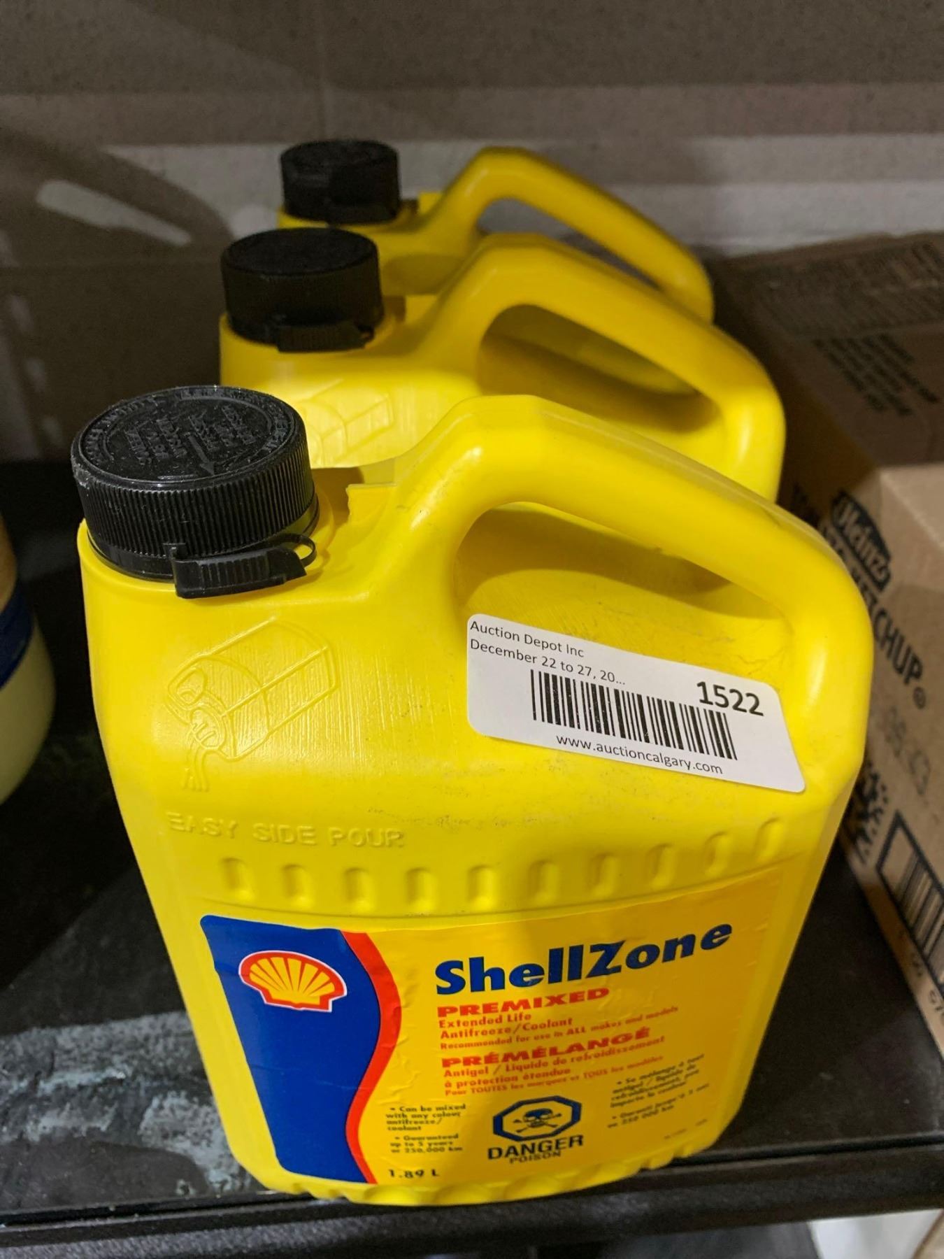 ShellZone PreMixed Extended Life Antifreeze / Coolant 1.89L x 3