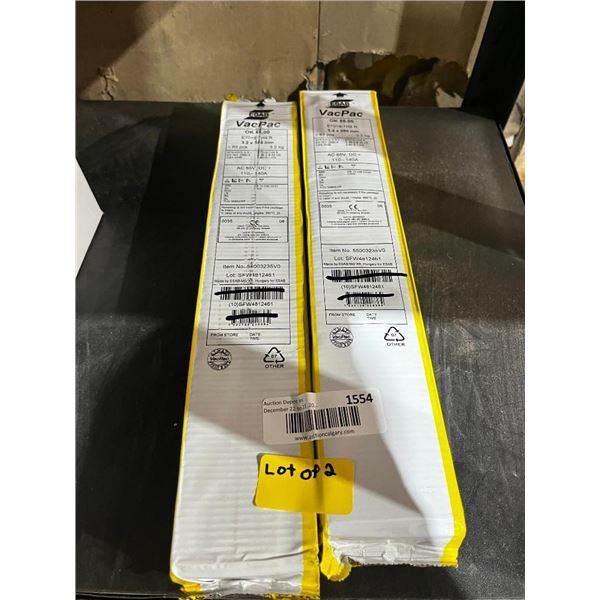ESAB OK 55.00 Welding Electrodes E7018-1H4R (3.2kg Pack) x 2