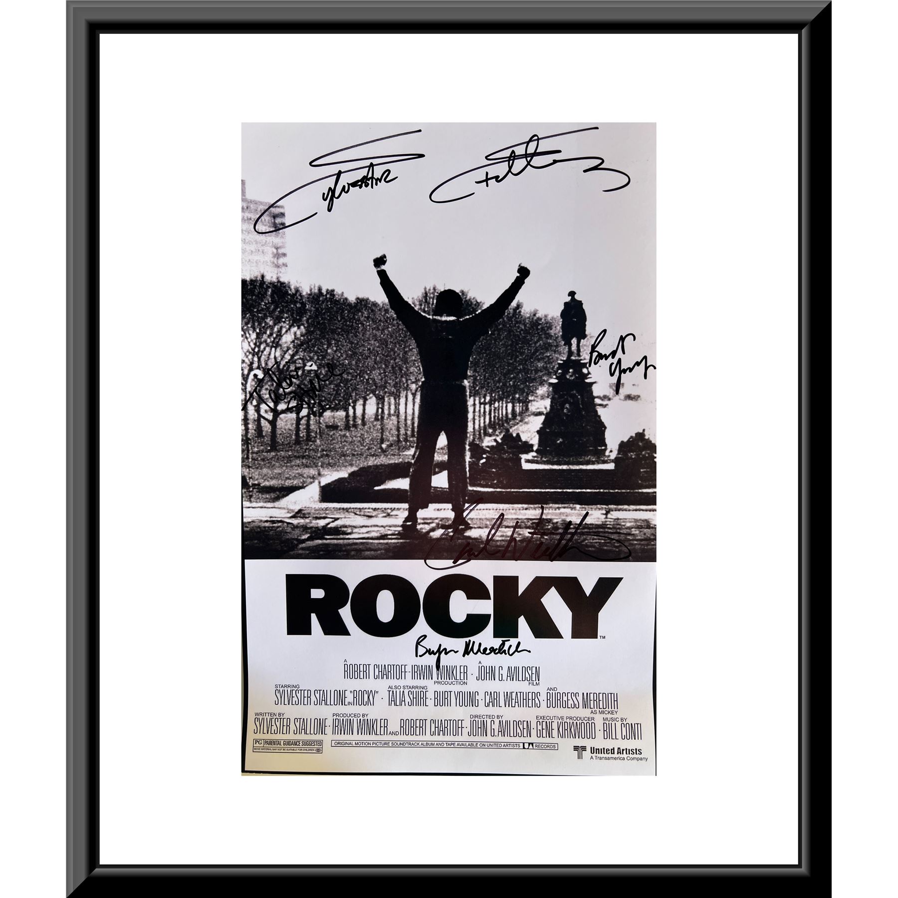 rocky-cast-signed-mini-poster