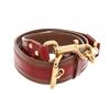 Image 2 : Louis Vuitton Brown Red Leather Aviator Strap