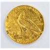 Image 2 : 1911 $2.5 Indian Head Quarter Eagle Gold Coin C