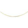 Image 2 : 18 Inch Rounded Snake Chain - 14KT Yellow Gold