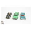 Image 1 : 3 VINTAGE DINKY TOYS: CADILLAC SERIES 62 #147,