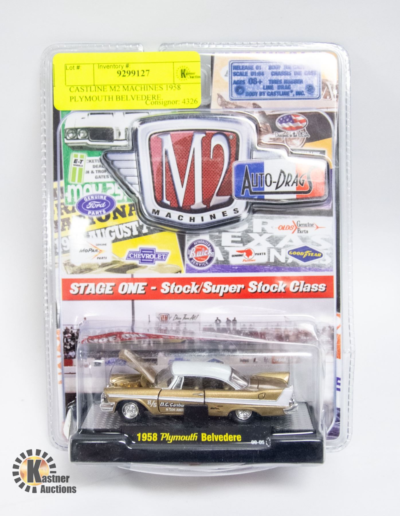 CASTLINE M2 MACHINES 1958 PLYMOUTH BELVEDERE