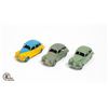 Image 1 : 3 VINTAGE DINKY CARS: 1947 AUSTIN DEVON #152