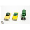 Image 1 : 3 VINTAGE DINKY CARS: 1955 CHRYSLER NEW YORKER