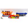 Image 1 : LOT OF ASSORTED HOT WHEELS HAULER TRAILERS