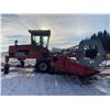 Image 3 : 1984 White 6400 Swather #06-1076, CAHR c/w 20' UII Pick-up reels (has not been started for years, po