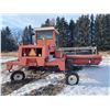 Image 4 : 1984 White 6400 Swather #06-1076, CAHR c/w 20' UII Pick-up reels (has not been started for years, po
