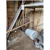 Image 4 : Scaffolding, hose, stands wood, canvases, steel packers & misc. inside granary