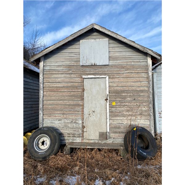 Wood Granary (buyer responsible to load)