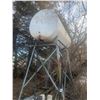 Image 1 : 2- 500-gal fuel tanks c/w stands & timbers (Buyer Responsible to Load)