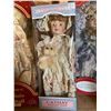 Image 4 : 4- Porcelain dolls (selling all together)